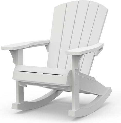 Keter Adirondack Rocker Resin Patio Chair