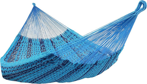 Sunnydaze Handwoven XXL Thick Cord Mayan Family Hammock